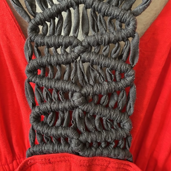 Soprano Red Racerback Dress M - Picture 3 of 8